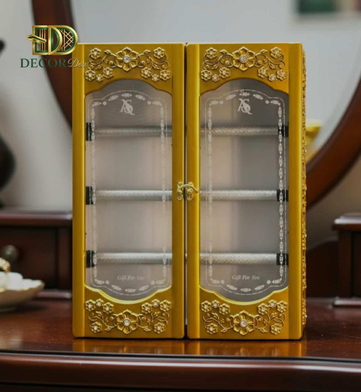 Exquisite Ornate Bangle & Jewelry Display Cabinet